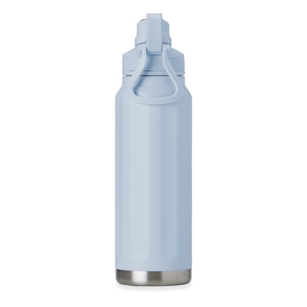 Brindes para Empresas BH Personalizados Corporativos | Garrafa Térmica Inox 950ml Tampa Rosqueável Inteira Colorida AZUL