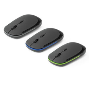 Brindes para Empresas Personalizados BH | Mouse Wireless Dobrável 2.4G ABS Acabamento Emborrachado