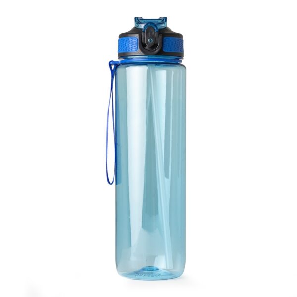 Brindes Personalizados para Empresas em BH | Garrafa Squeeze Plástico 1 Litro AZUL | Brinde Corporativos, Brindes para Empresas