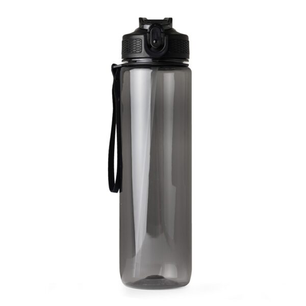 Brindes Personalizados para Empresas em BH | Garrafa Squeeze Plástico 1 Litro PRETO | Brinde Corporativos, Brindes para Empresas