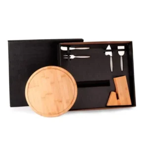 Conjunto p/ Queijo c/ Cepo - 6 Pçs