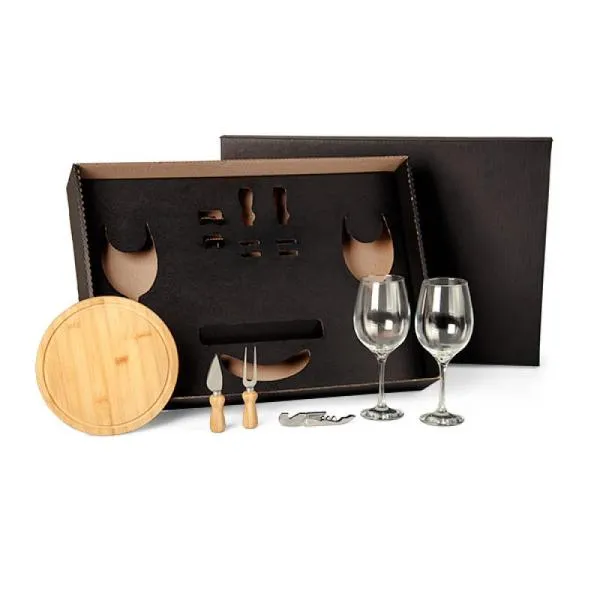 Kit Queijo E Vinho - 6 Pçs - Imagem 3