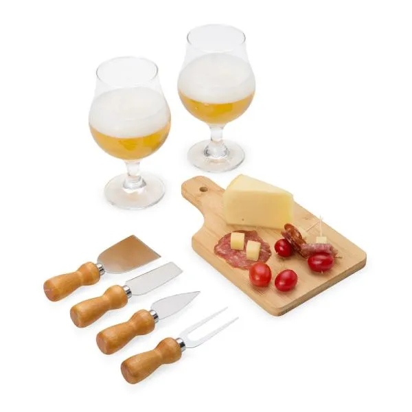 Conjunto p/ Queijo / Cerveja - 7 Pçs - Imagem 4