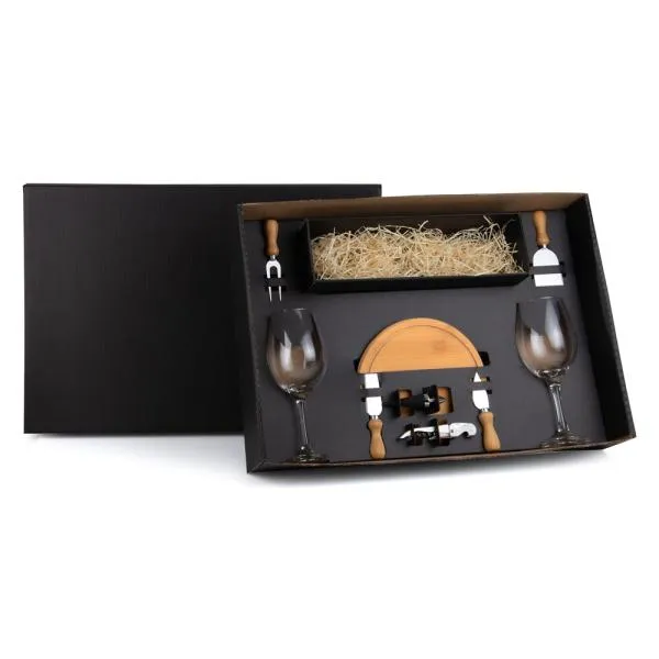 Kit Queijo e Vinho - 9 Pçs - Imagem 2