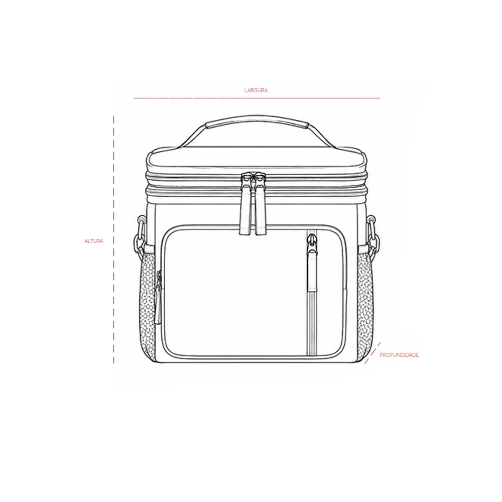 Bolsa Térmica Dupla Expansível 15L - Imagem 8