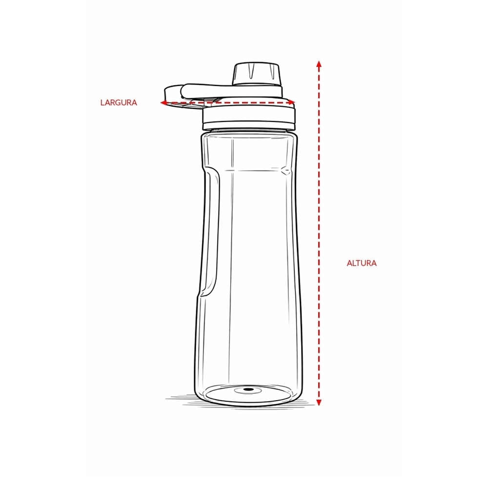 Garrafa Plástica 750ml - Imagem 10