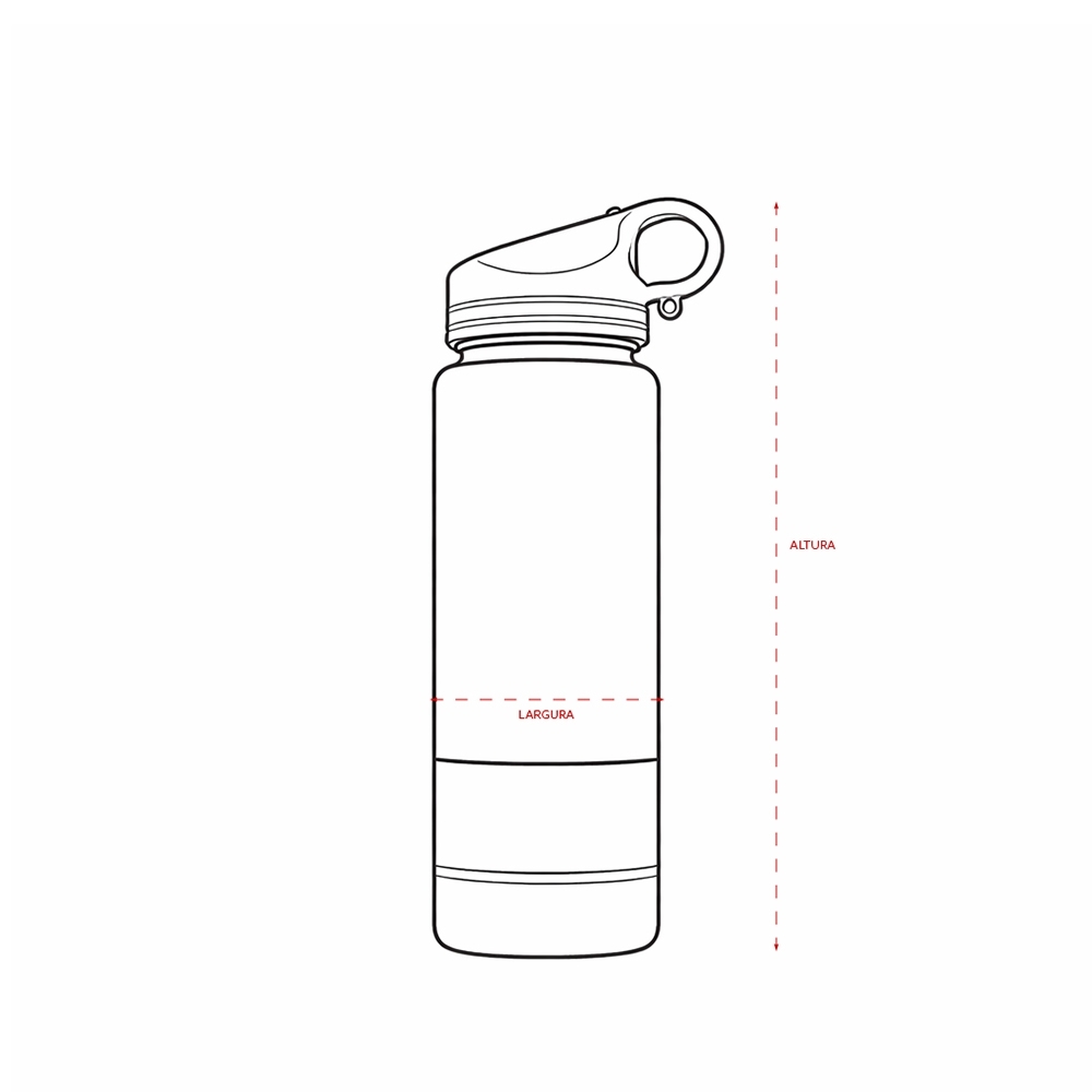 Squeeze Plástico 900ml - Imagem 5